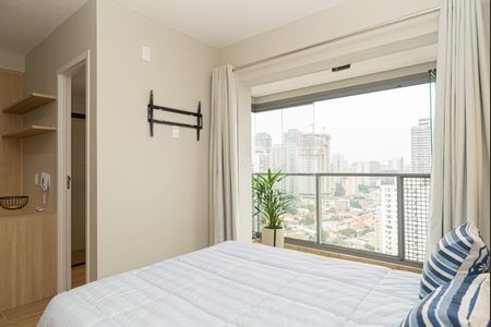Studio para alugar com 25m², 1 quarto e sem vaga Studio para alugar com 25m², 1 quarto e sem vagaQuarto
