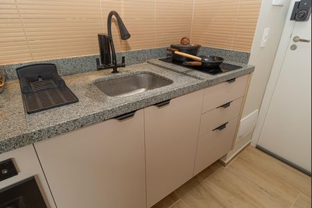 Studio para alugar com 25m², 1 quarto e sem vaga Studio para alugar com 25m², 1 quarto e sem vagaCozinha