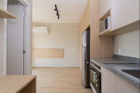 Studio para alugar com 25m², 1 quarto e sem vaga Studio para alugar com 25m², 1 quarto e sem vagaCozinha
