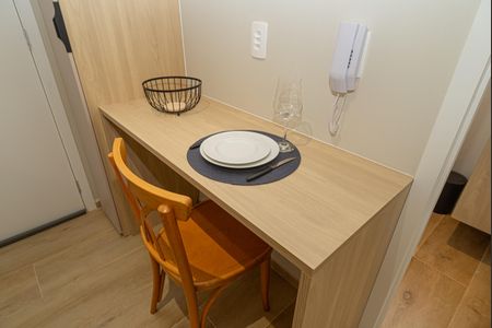 Studio para alugar com 25m², 1 quarto e sem vaga Studio para alugar com 25m², 1 quarto e sem vagaCozinha