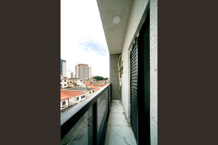 Apartamento à venda com 93m², 2 quartos e sem vagaVaranda do quarto 02