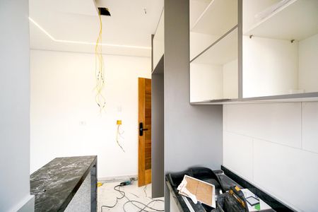 Cozinha de apartamento à venda com 2 quartos, 93m² em Chácara Santo Antônio (zona Leste), São Paulo