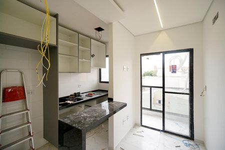 Sala e cozinha de apartamento à venda com 2 quartos, 93m² em Chácara Santo Antônio (zona Leste), São Paulo