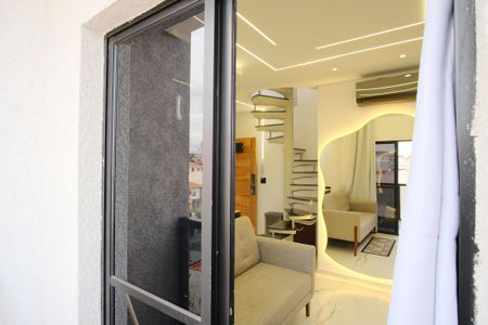 Varanda de apartamento à venda com 2 quartos, 85m² em Chácara Santo Antônio (zona Leste), São Paulo