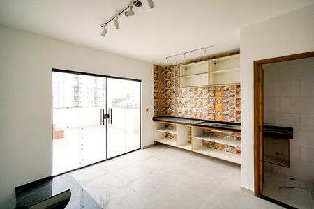 Apartamento à venda com 85m², 2 quartos e sem vagaÁrea gourmet da cobertura