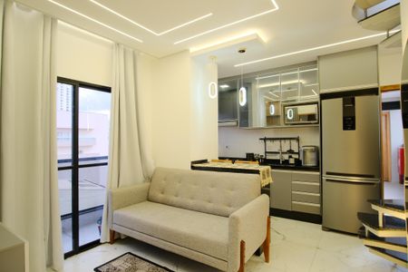 Sala de apartamento à venda com 2 quartos, 85m² em Chácara Santo Antônio (zona Leste), São Paulo