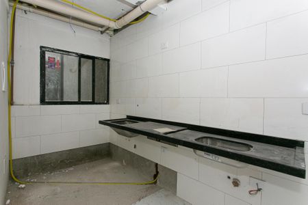 Cozinha de apartamento à venda com 2 quartos, 34m² em Chácara Santo Antônio (zona Leste), São Paulo