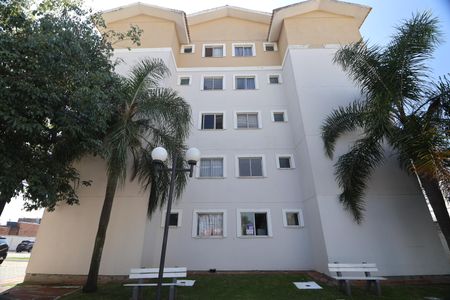 Apartamento para alugar com 67m², 3 quartos e 1 vagaFachada do bloco/Placa