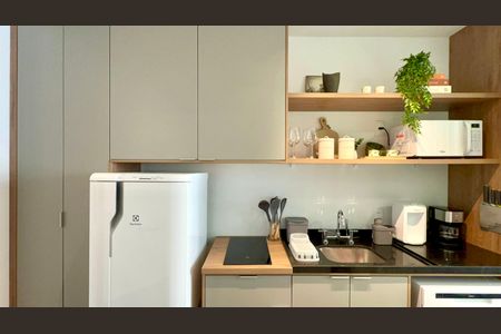 Studio para alugar com 25m², 1 quarto e sem vagaCozinha