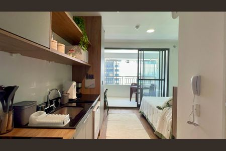 Studio para alugar com 25m², 1 quarto e sem vagaCozinha