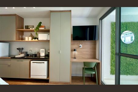 Studio de kitnet/studio para alugar com 1 quarto, 25m² em Pompeia, São Paulo