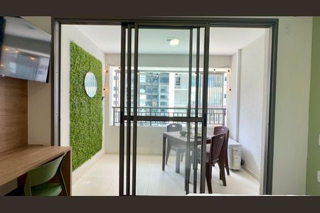 Studio para alugar com 25m², 1 quarto e sem vagaVaranda