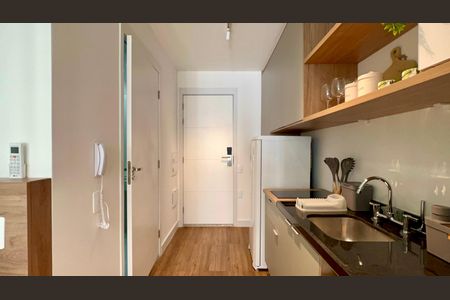 Studio para alugar com 25m², 1 quarto e sem vagaCozinha