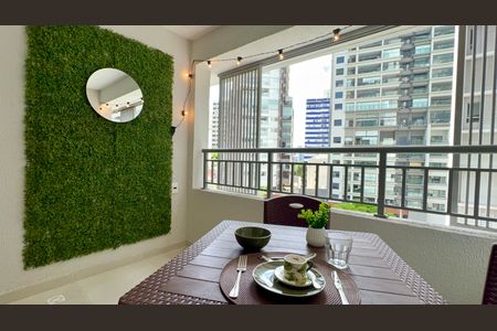 Varanda de kitnet/studio para alugar com 1 quarto, 25m² em Pompeia, São Paulo