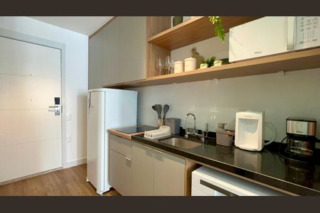 Studio para alugar com 25m², 1 quarto e sem vagaCozinha