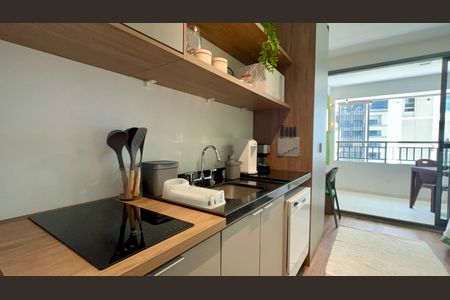 Studio para alugar com 25m², 1 quarto e sem vagaCozinha