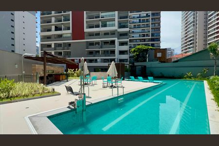 Studio para alugar com 25m², 1 quarto e sem vagaPiscina