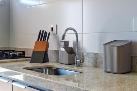 Apartamento para alugar com 37m², 1 quarto e 1 vagaCozinha