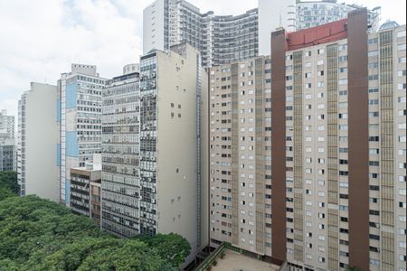 Studio à venda com 22m², 1 quarto e sem vagaVista da Varanda do Quarto