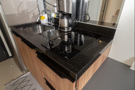 Studio à venda com 22m², 1 quarto e sem vagaCozinha