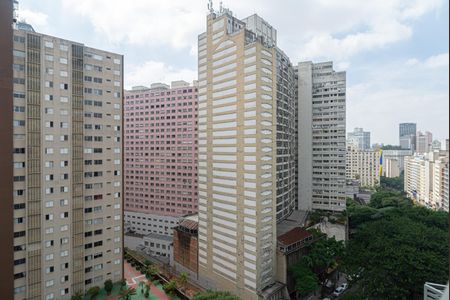 Studio à venda com 22m², 1 quarto e sem vagaVista da Varanda do Quarto