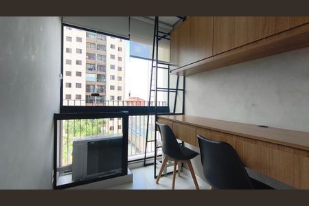 Studio para alugar com 22m², 1 quarto e sem vagaVaranda