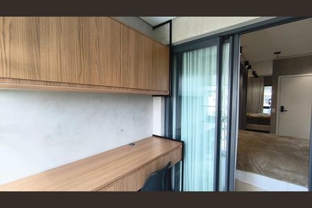 Studio para alugar com 22m², 1 quarto e sem vagaVaranda