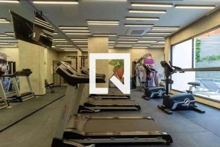 Studio para alugar com 22m², 1 quarto e sem vagaAcademia