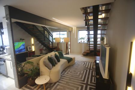 Sala de apartamento para alugar com 2 quartos, 120m² em Cinquentenario, Belo Horizonte