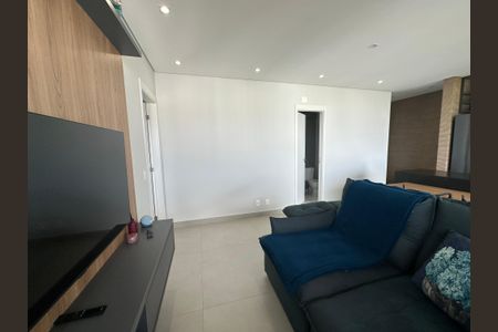 Apartamento para alugar com 55m², 1 quarto e 2 vagasSala