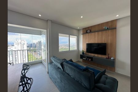 Apartamento para alugar com 55m², 1 quarto e 2 vagasSala