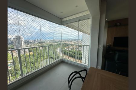 Apartamento para alugar com 55m², 1 quarto e 2 vagasVaranda da Sala