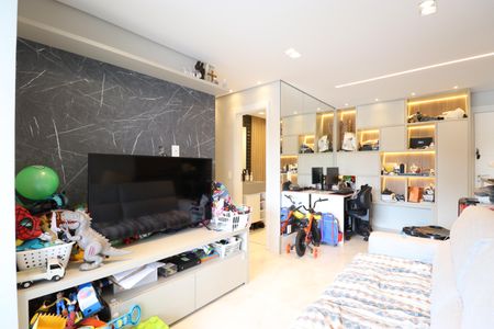 Sala  de apartamento à venda com 2 quartos, 65m² em Lapa, São Paulo