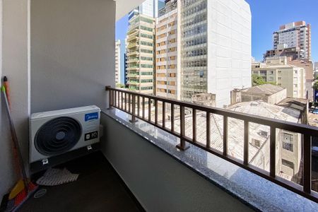 Studio à venda com 23m², 1 quarto e 1 vagaVaranda