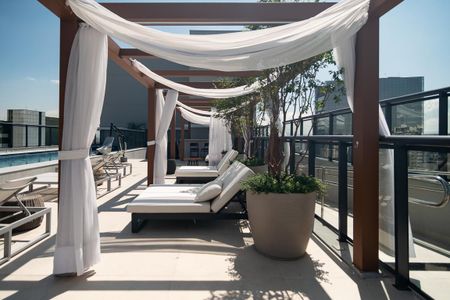 Studio à venda com 23m², 1 quarto e 1 vagaPiscina