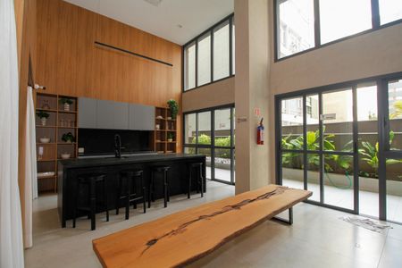 Studio à venda com 22m², 1 quarto e sem vaga Studio à venda com 22m², 1 quarto e sem vagaÁrea Comum - Espaço Gourmet