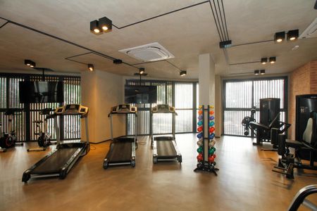 Studio à venda com 22m², 1 quarto e sem vaga Studio à venda com 22m², 1 quarto e sem vagaÁrea Comum - Academia