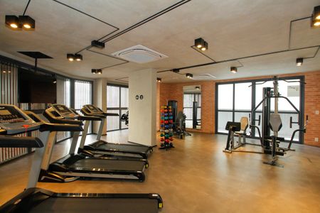 Studio à venda com 22m², 1 quarto e sem vaga Studio à venda com 22m², 1 quarto e sem vagaÁrea Comum - Academia