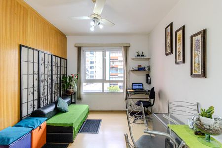 Sala de apartamento à venda com 1 quarto, 30m² em Vila Buarque, São Paulo