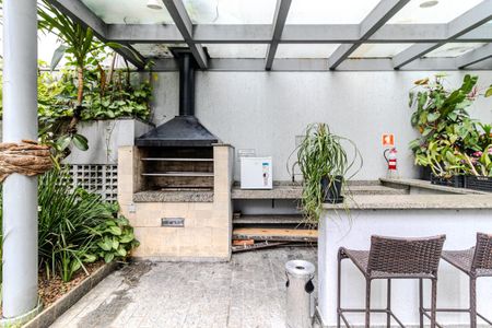 Apartamento à venda com 30m², 1 quarto e 1 vagaChurrasqueira