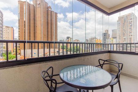 Vista/Varanda de kitnet/studio à venda com 1 quarto, 32m² em Pinheiros, São Paulo