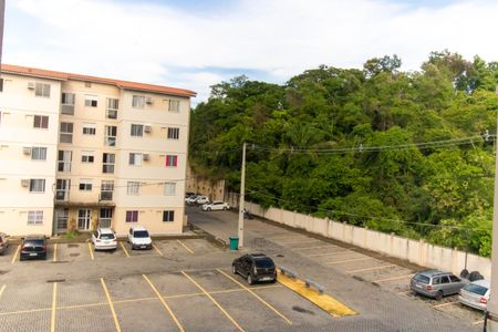 Vista da Sala de apartamento para alugar com 2 quartos, 48m² em Maria Paula, São Gonçalo