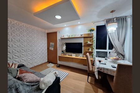 Sala de apartamento para alugar com 2 quartos, 55m² em Jardim Primavera, Duque de Caxias