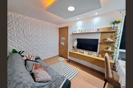Sala de apartamento para alugar com 2 quartos, 55m² em Jardim Primavera, Duque de Caxias