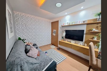 Sala de apartamento para alugar com 2 quartos, 55m² em Jardim Primavera, Duque de Caxias