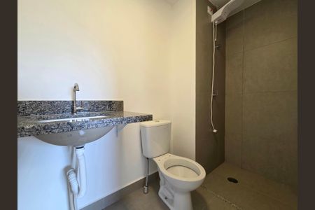 Apartamento para alugar com 32m², 1 quarto e sem vagaBanheiro da Suíte
