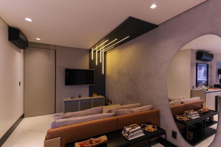 Sala de apartamento à venda com 3 quartos, 95m² em Vila Regente Feijó, São Paulo