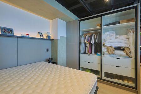 Apartamento à venda com 50m², 1 quarto e 1 vagaQuarto