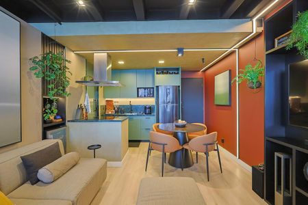 Apartamento à venda com 50m², 1 quarto e 1 vagaSala/Cozinha