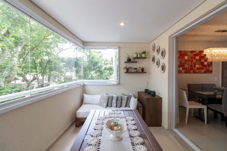 Varanda gourmet de apartamento à venda com 3 quartos, 95m² em Vila Gomes, São Paulo